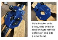 Sitting Cross Sticks - Rack and Pinion Adjustable
