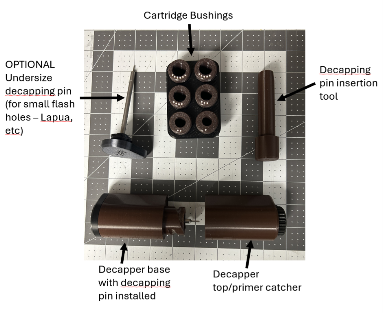 Cartridge Depriming Tool v2